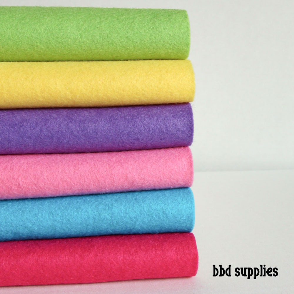 Kool Aid - Wool Blend Felt Sheets 6 Sheets