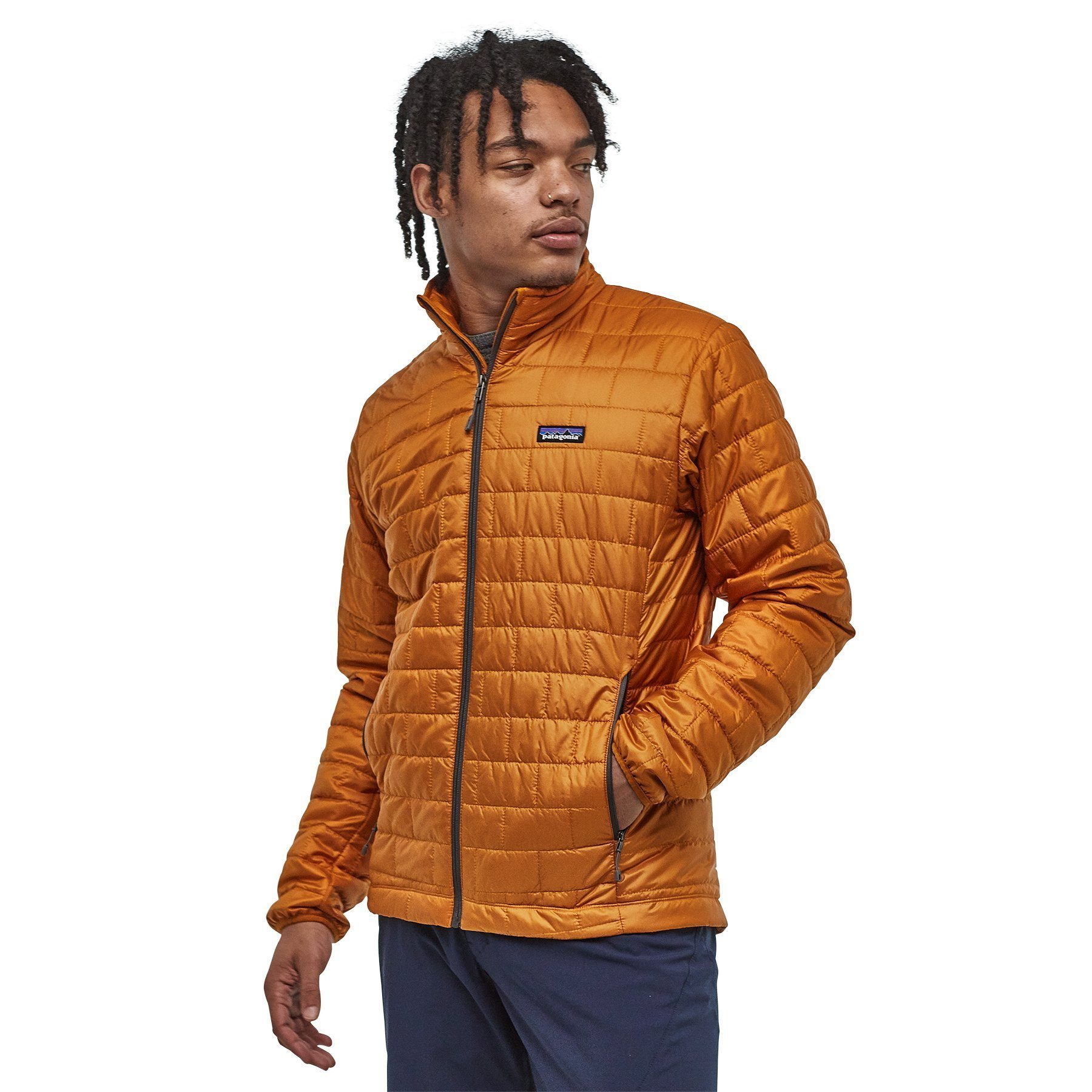 Patagonia Nano Puff® Jacket - 100% Recycled Polyester, Hammonds Gold / S