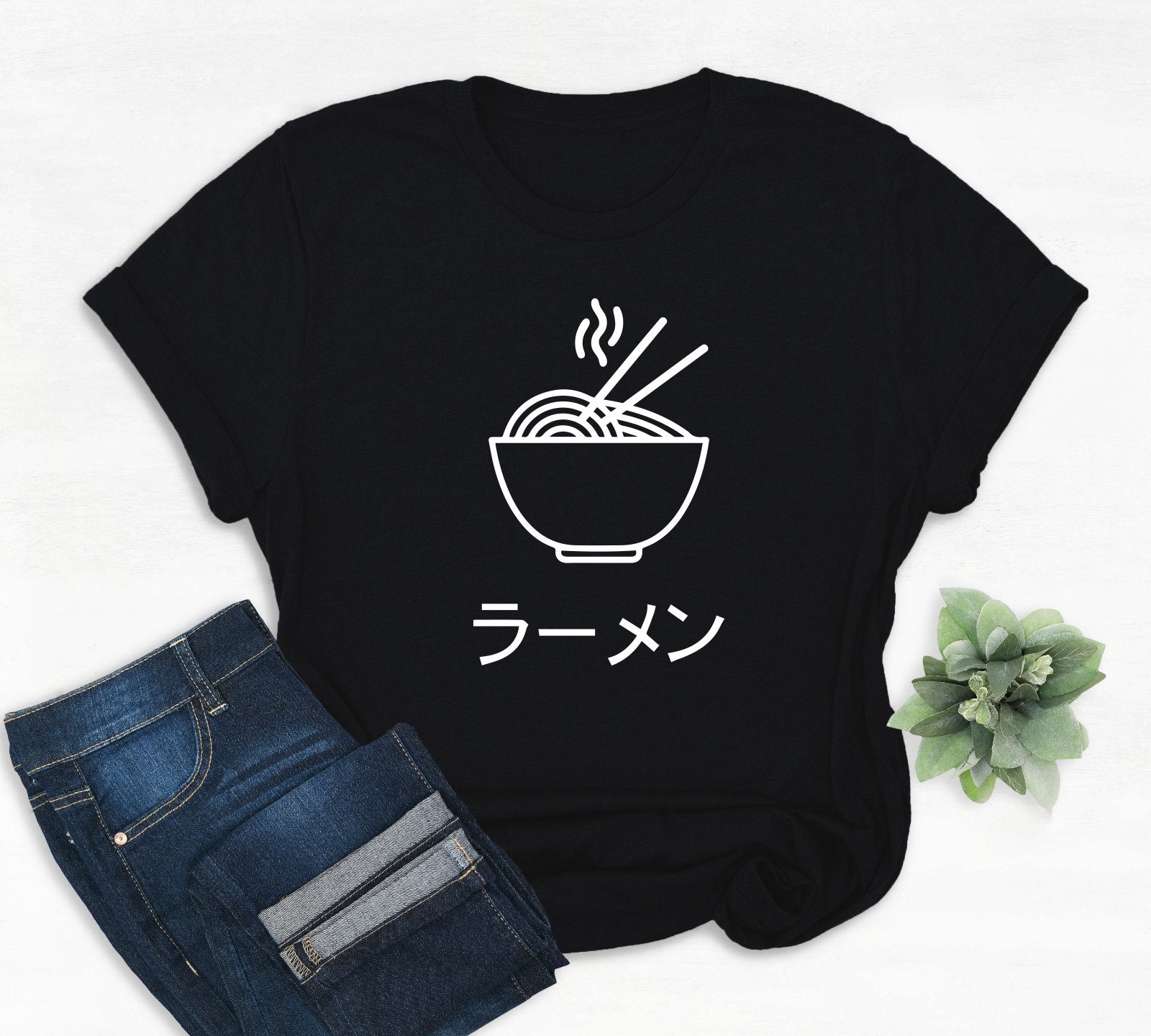 Ramen Shirt, Noodle Foodie, Unisex, Japanese Shirt, Aesthetic, Japan Anime Shirt