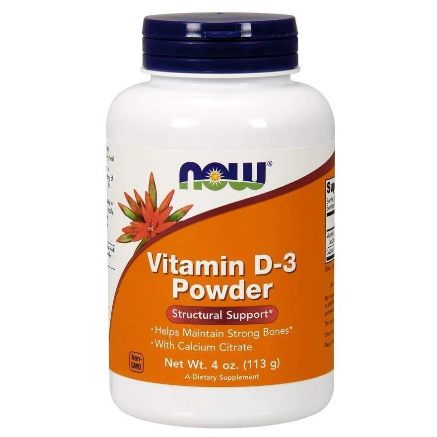 Vitamin D-3 Powder, with Calcium Citrate - 113 grams