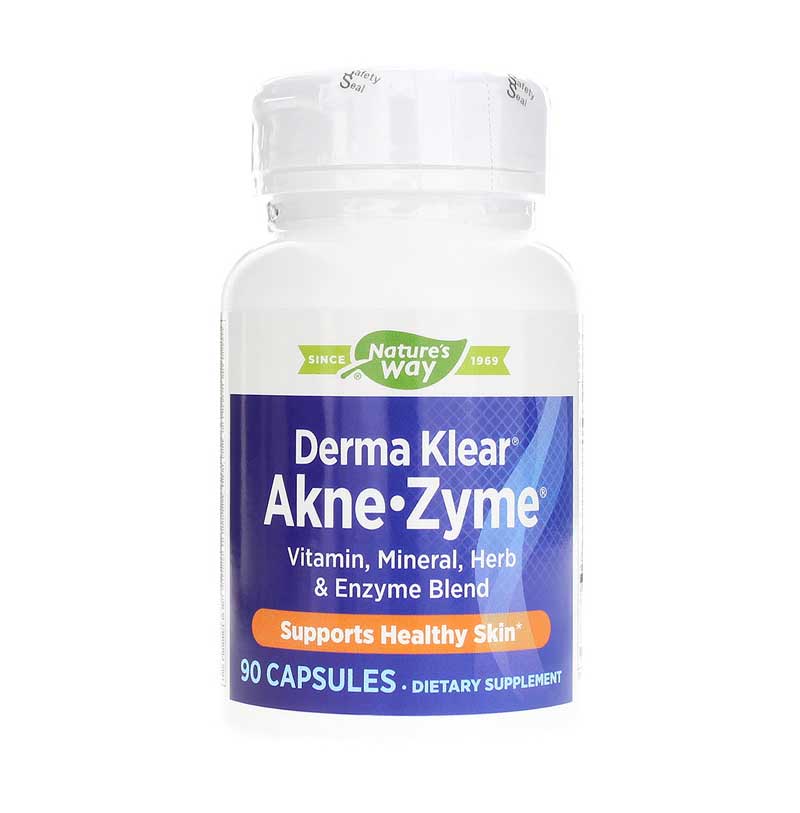 Natures Way Derma Klear Akne-Zyme 90 Capsules