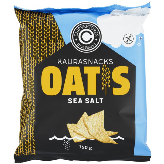 Kaurasnacks "Sea Salt" 150g - 39% alennus
