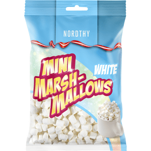 Nordthy Mini Marshmallows Hvid - 160 g