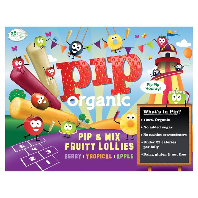 Pip Organic Pip & Mix Fruity Organic Lollies