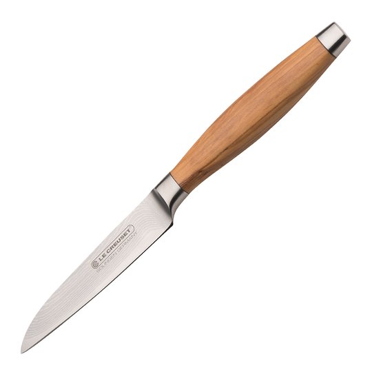 Le Creuset - Universalkniv 9 cm Olivträhandtag