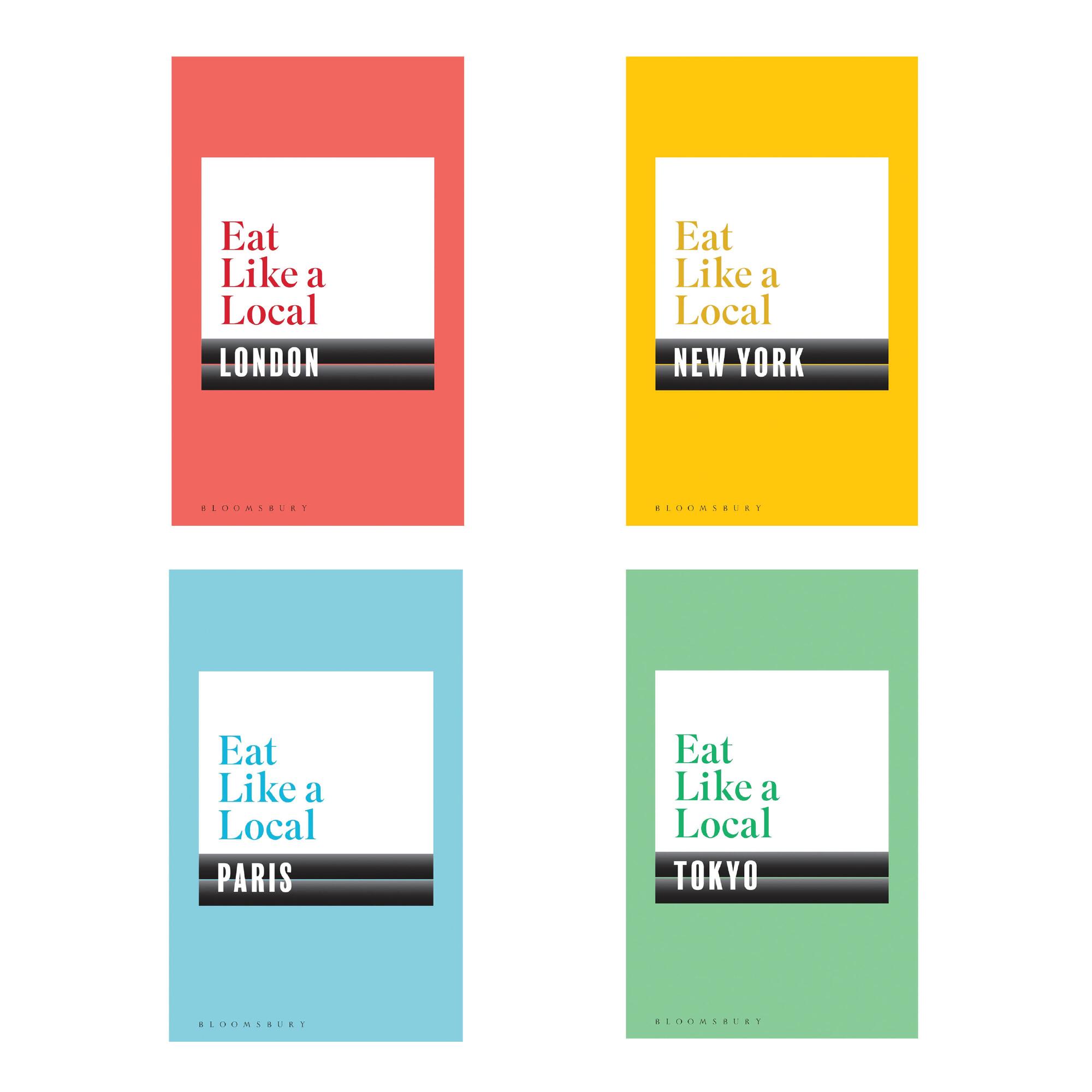 Eat Like a Local Travel Guides Set of 4: Multi - Paper by World Market
