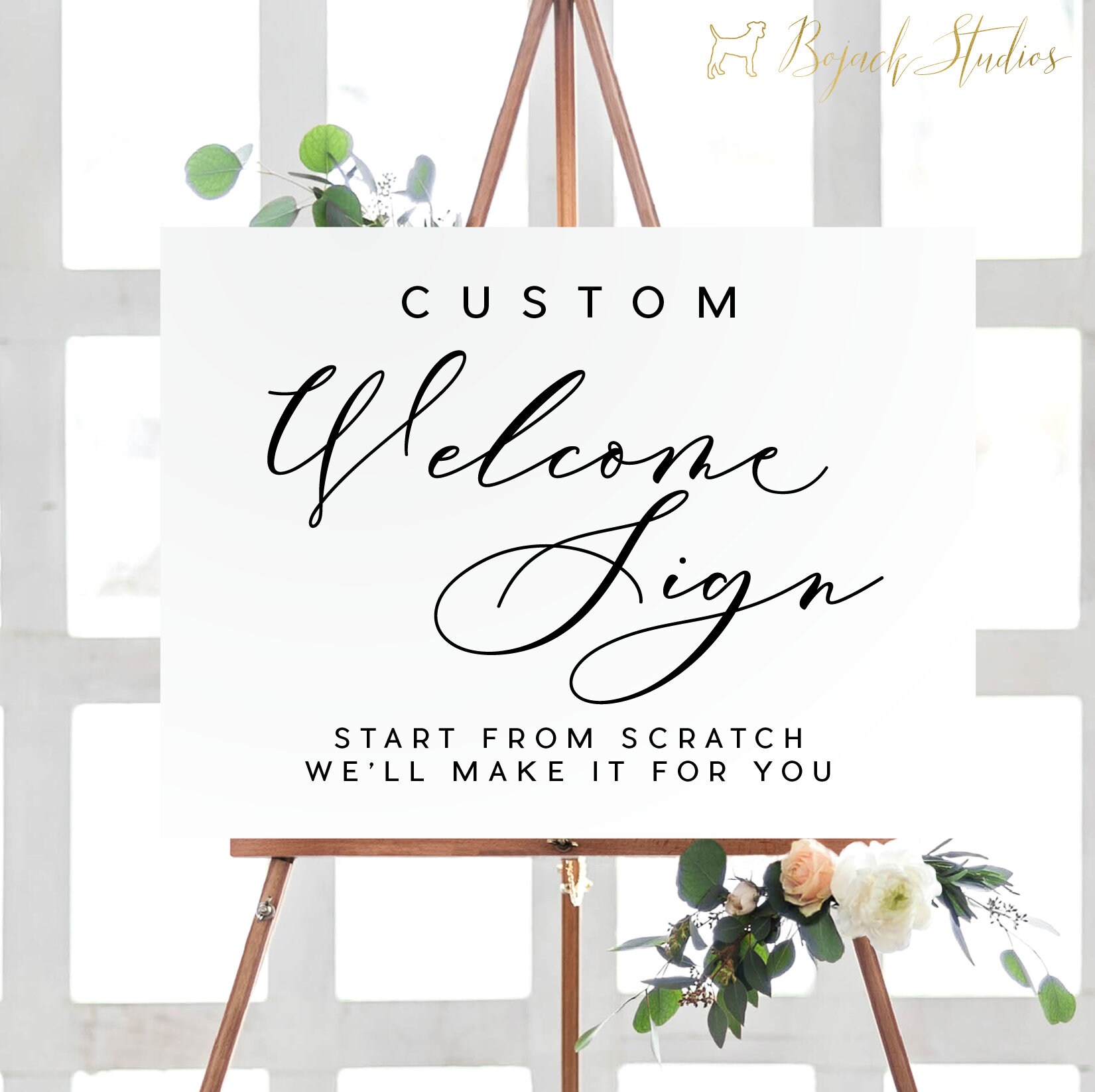 Custom Wedding Welcome Poster, Sign, Printable Printed Welcome, Diy 18032