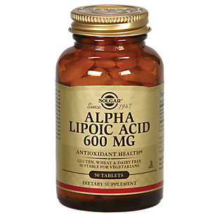 Alpha Lipoic Acid Antioxidant - 600 MG (50 Tablets)