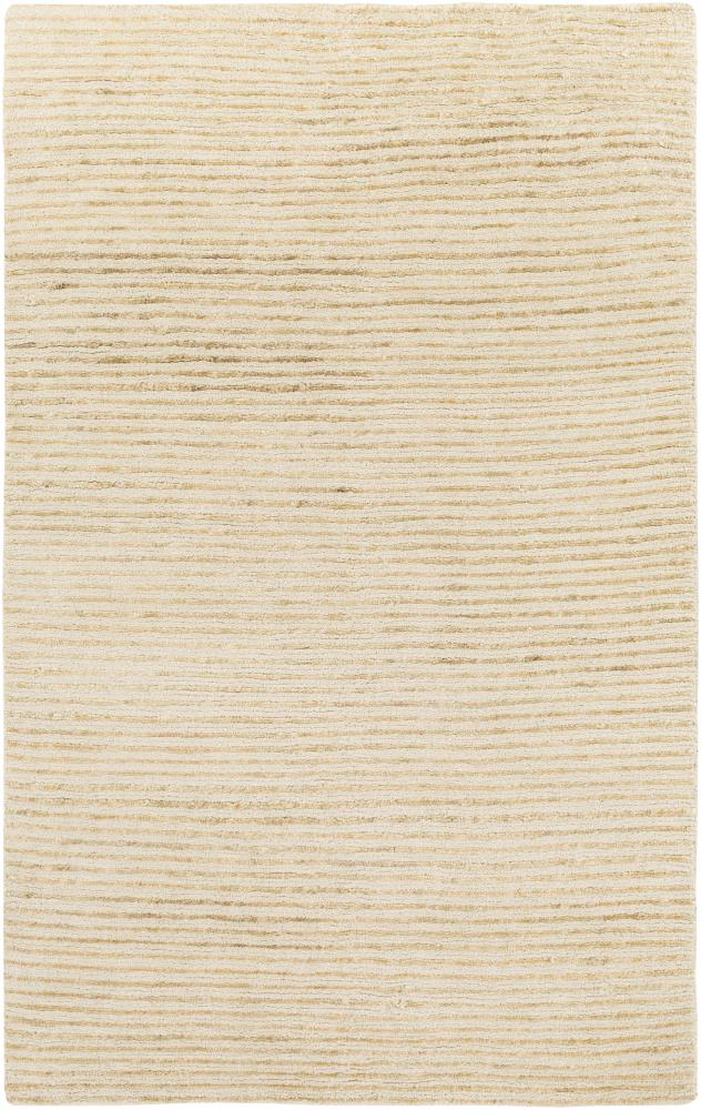 Surya Blend 2 x 3 Ivory Indoor Solid Mid-Century Modern Handcrafted Area Rug Cotton in Off-White | BLD1003-23