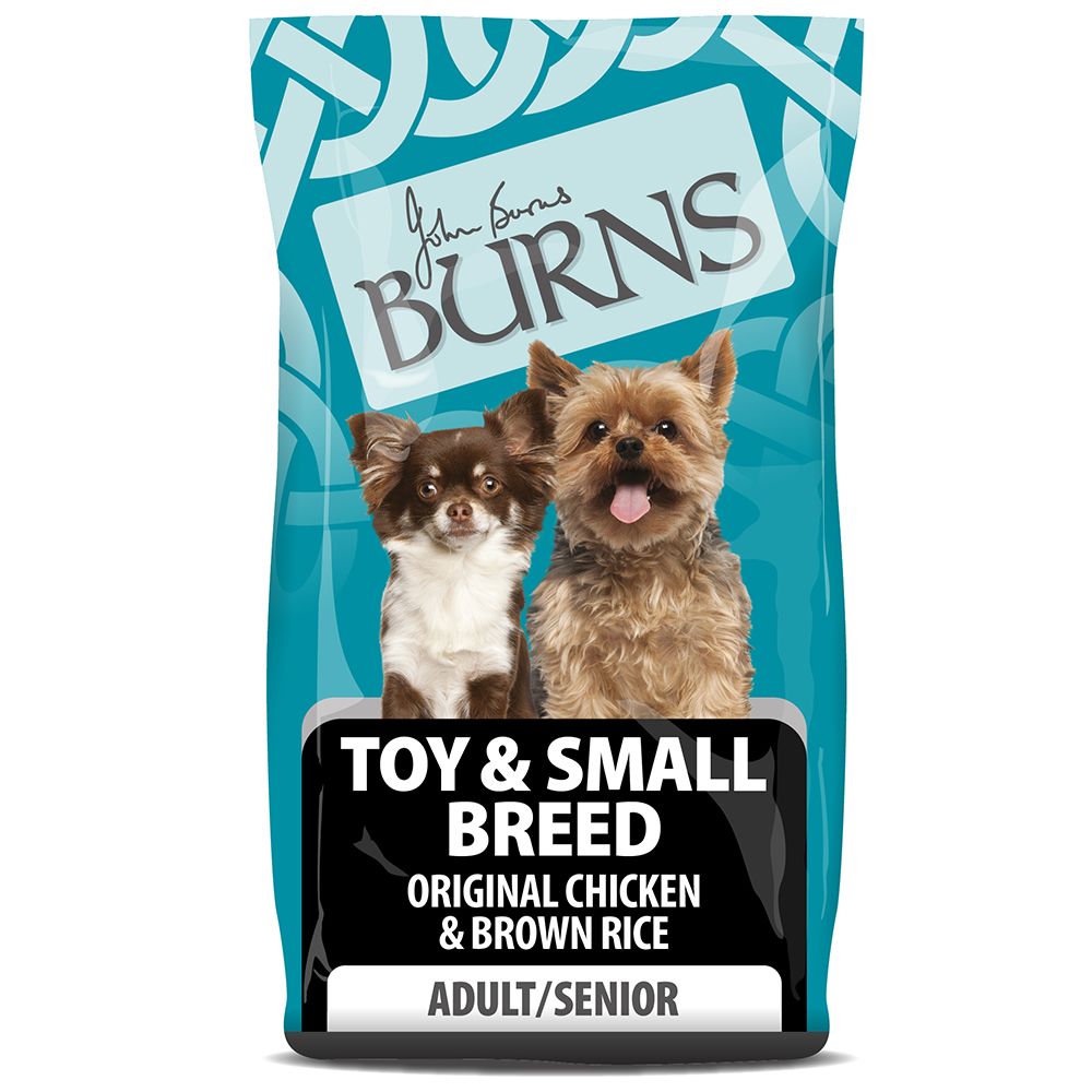 Burns Adult & Senior Original Toy & Small Breed - Chicken & Rice - 6kg
