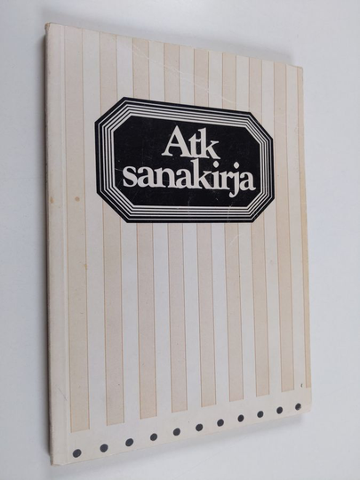 Osta Atk-sanakirja netistä