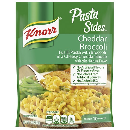 Knorr Pasta Sides Cheddar Broccoli Spiral Pasta - 4.3 oz