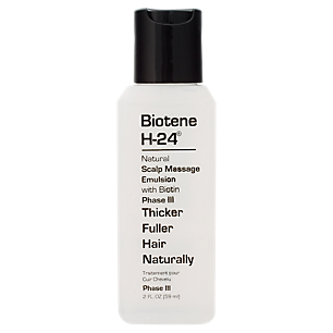 Biotene H-24 Natural Scalp Massage Emulsion with Biotin for Naturally Thicker, Fuller Hair (2 Fluid Ounces)
