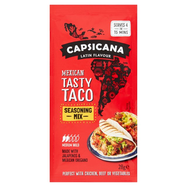 Capsicana Tasty Taco Seasoning Mix