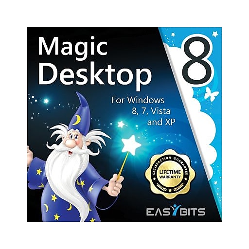 EasyBits Software Magic Desktop 8 - 1 Year License for 3 PCs for Windows (1-3 Users) [Download]