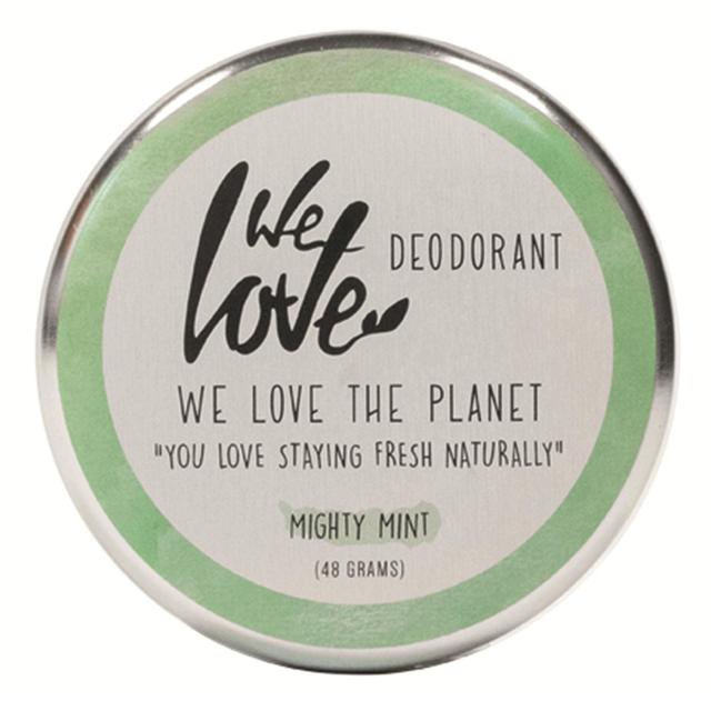We Love The Planet Natural Deodorant Cream Mint