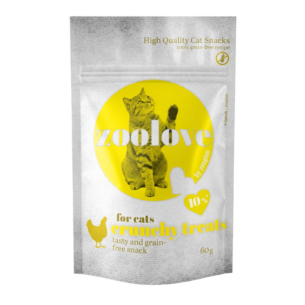 zoolove crunchy treats - Chicken - 60g
