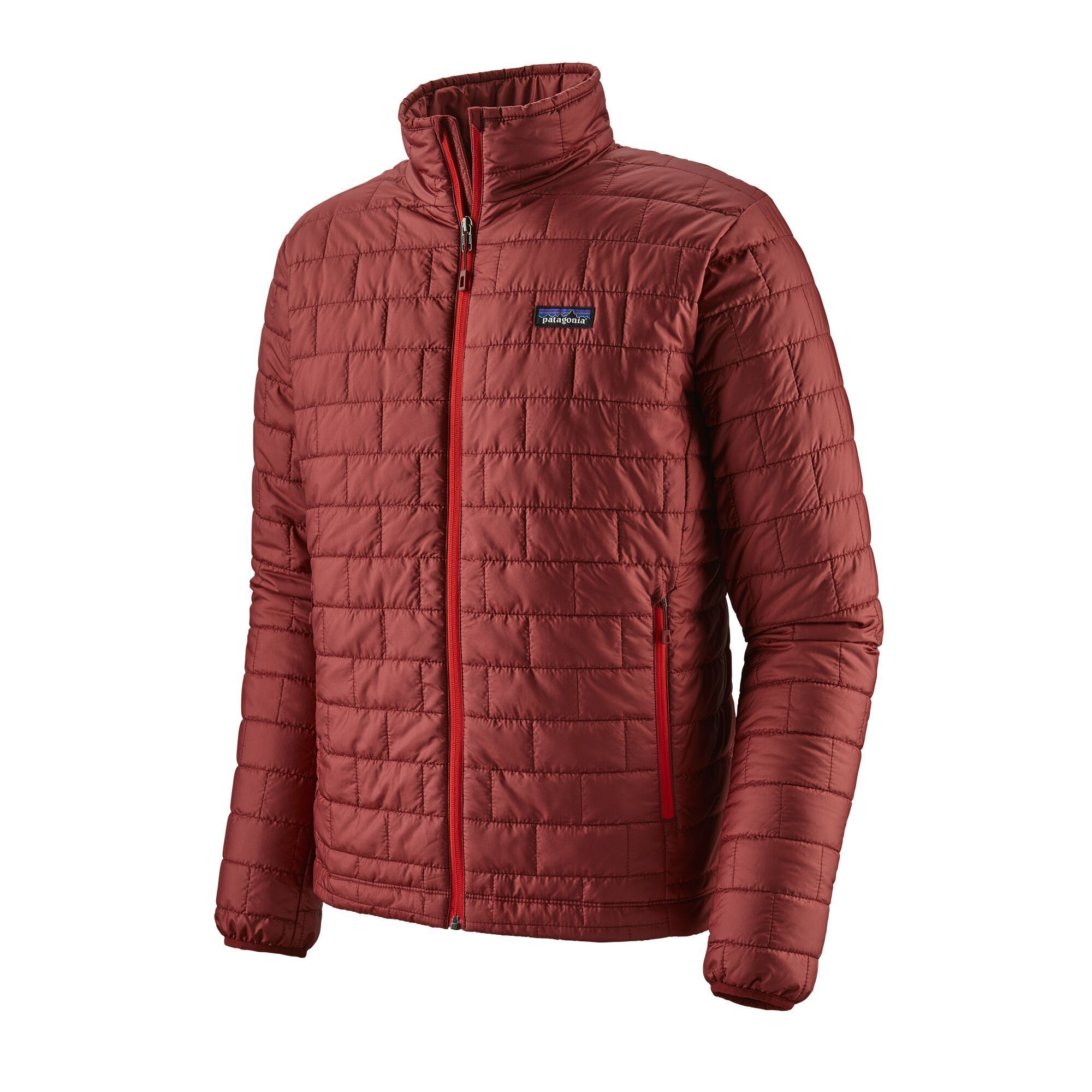 Patagonia Nano Puff® Jacket - 100% Recycled Polyester, Oxide Red / S