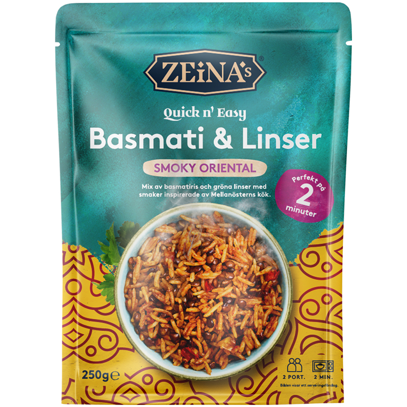 Basmati & Linser Smoky Quick n' Easy - 15% rabatt