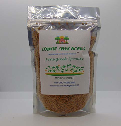 Fenugreek Sprouting Seed, Non GMO -5 LBS - Country Creek Acres Brand - Fenugreek