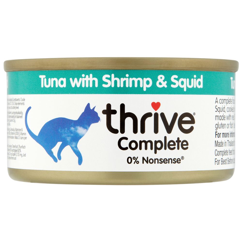thrive Complete Adult - Tuna with Shrimp & Squid - Saver Pack: 24 x 75g
