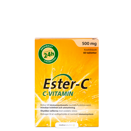Ester-C 500 mg, 60 tabletter
