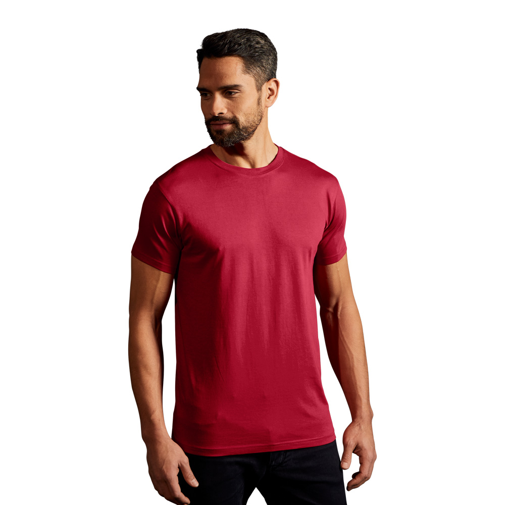Premium T-Shirt Herren, Kirschrot, XL
