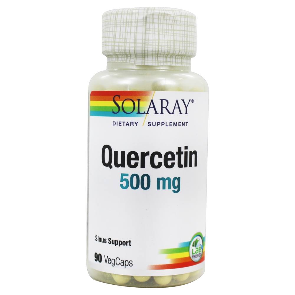 Solaray - Quercetin Non-Citrus 500 mg. - 90 Capsules