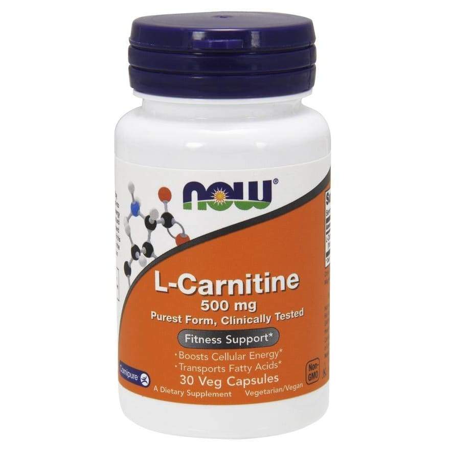 L-Carnitine, 500mg - 30 vcaps