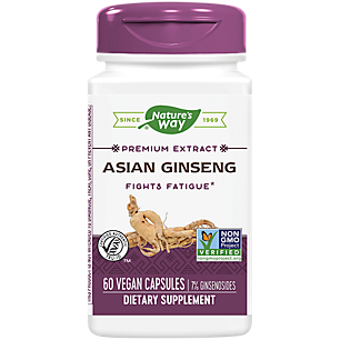 Asian Ginseng - Fights Fatigue (60 Vegan Capsules)