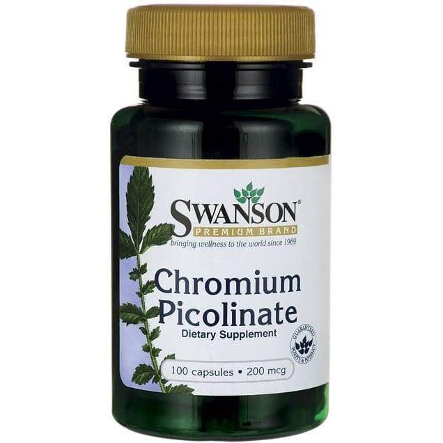 Chromium Picolinate, 200mcg - 100 caps