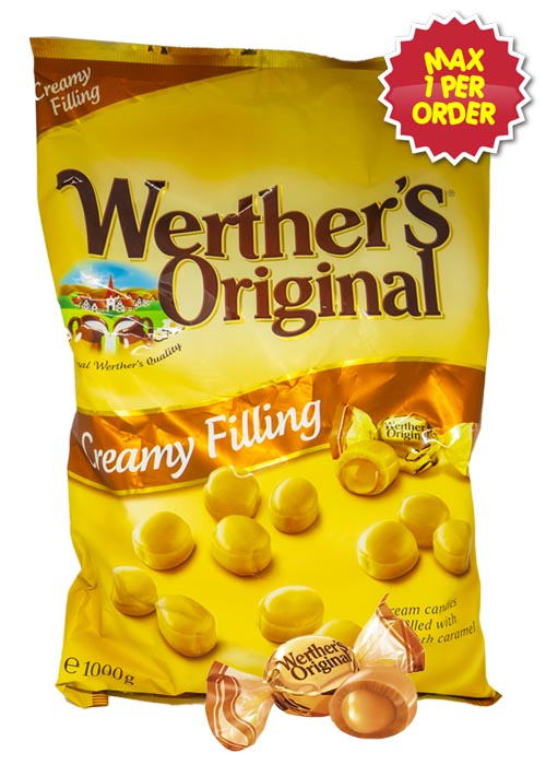 Werthers Creamy Filling - 1 kg - Max 1