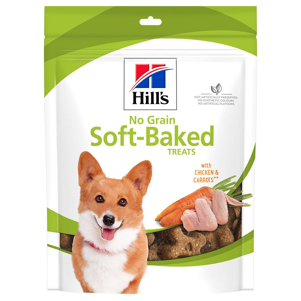 Hill's No Grain Soft Baked Snacks - Chicken & Carrot - Saver Pack: 6 x 227g