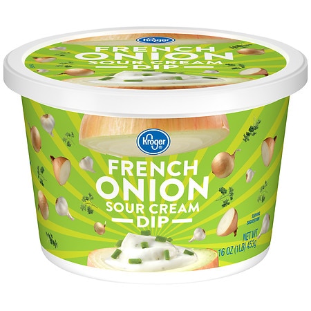 Kroger French Onion Sour Cream Dip Tub - 16.0 oz