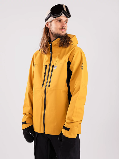 Köpa Rip Curl Backcountry Search Jacket mustard Online