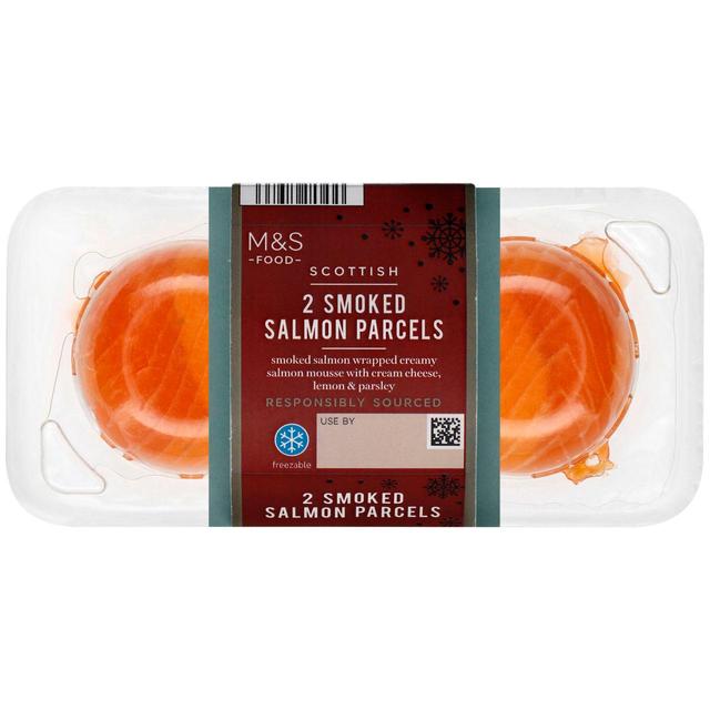 M&S Smoked Salmon Parcels