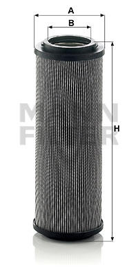 Filter, drifthydraulik MANN-FILTER HD 12 127