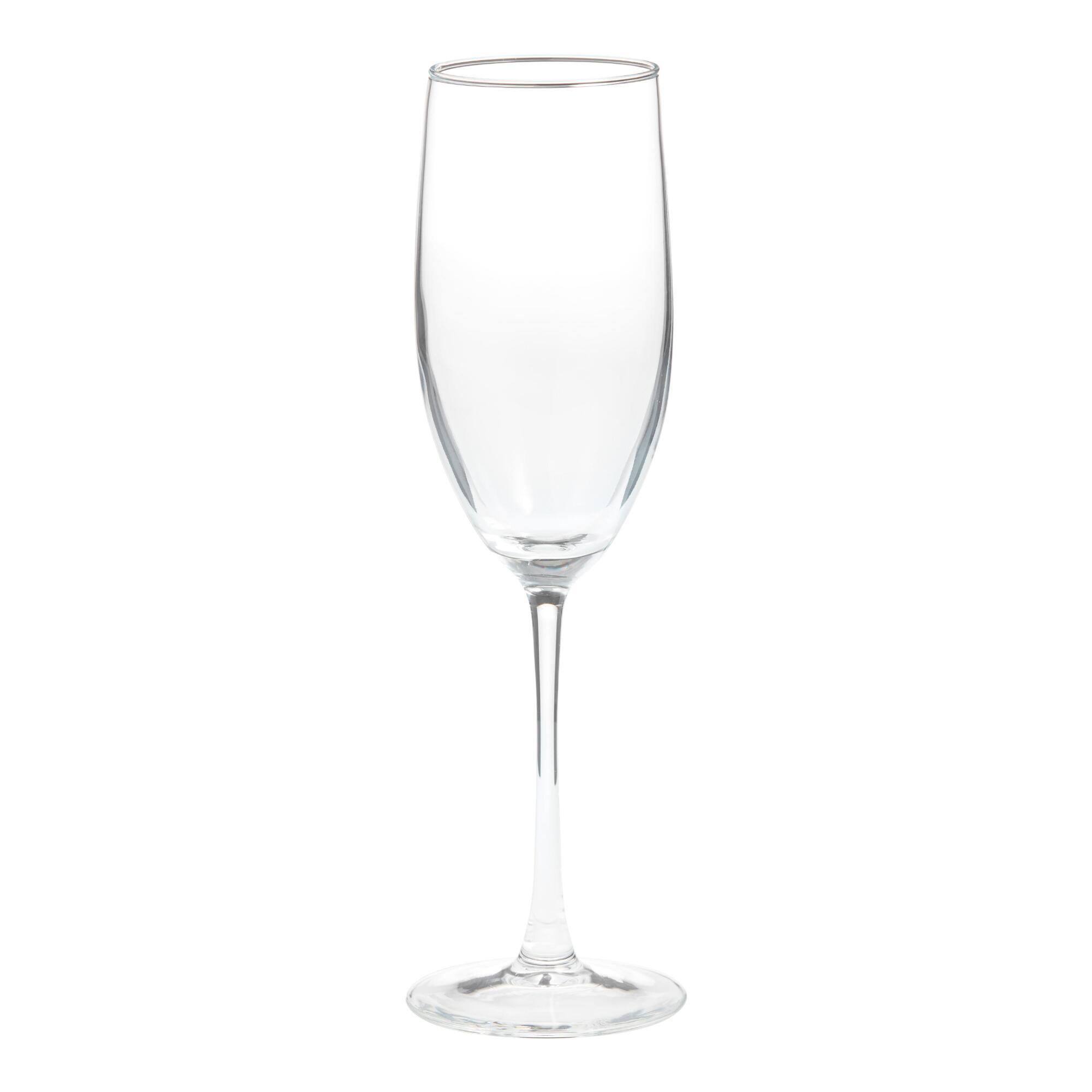 Everyday Champagne Flutes 4 Pack - Glass by World Market