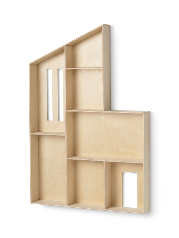 Ferm Living - Shelf Miniature Funkis House - Natural (1102112038)