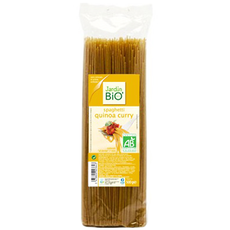 Pasta Spaghetti "Quinoa Curry" 500g - 60% rabatt