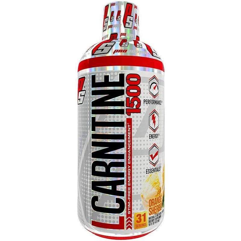 L-Carnitine 1500, Orange Sherbet - 473 ml.