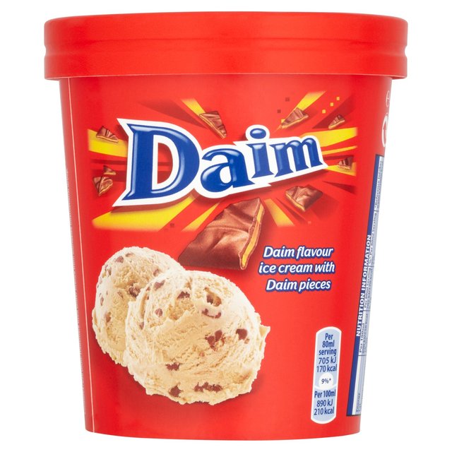 Daim Bar Ice Cream