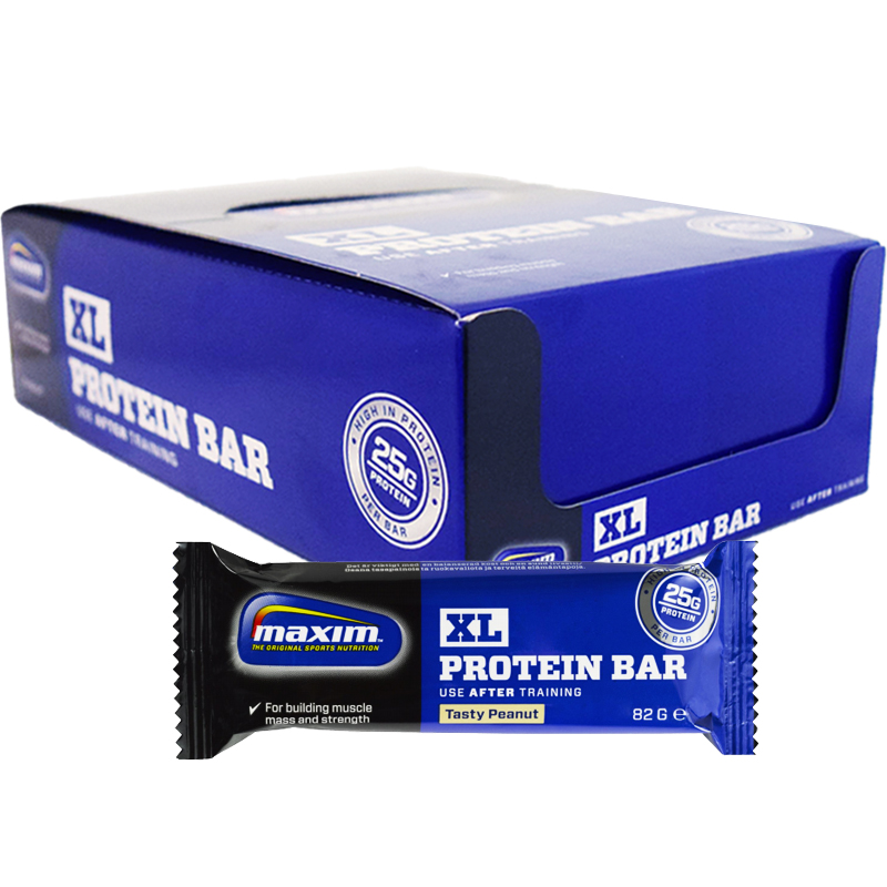 Hel Låda Proteinbars "Tasty Peanut" 15 x 82g - 67% rabatt