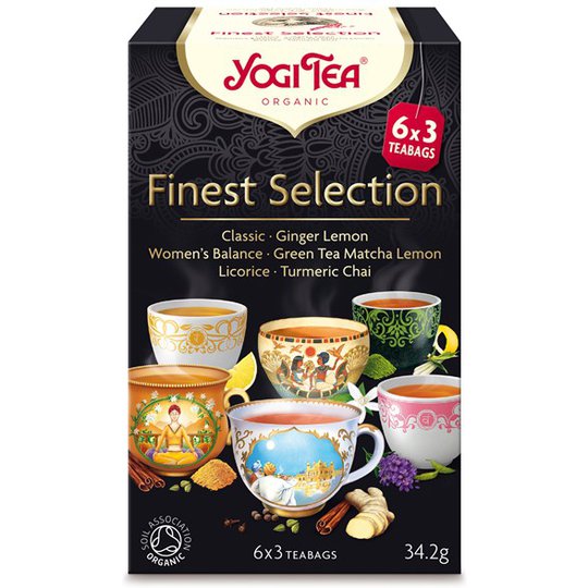 Yogi Tea Finest Selection, 18 påsar