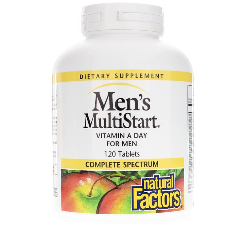 Natural Factors Men's MultiStart 120 Tablets