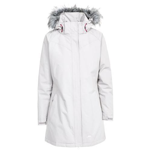 Trespass Women's Waterproof Winter Warm Parka Jacket Various Colours San_Fran - Pebble S