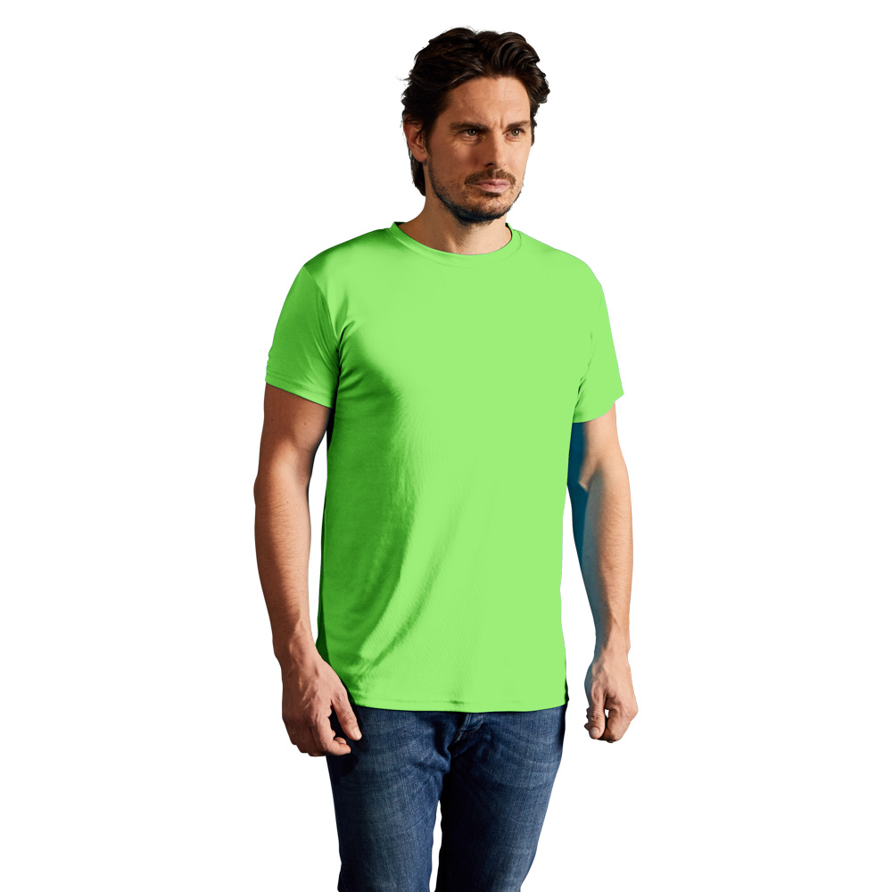 UV-Performance T-Shirt Herren, Neongrün, L