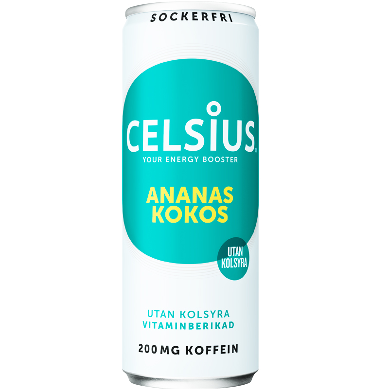Celsius Ananas & Kokos - 21% rabatt