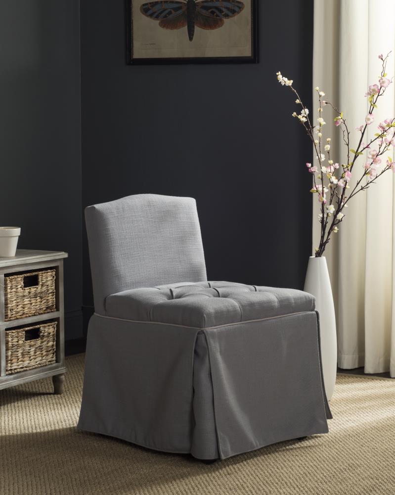 Safavieh Betsy Casual Gray/Taupe Blend Accent Chair | MCR4202B