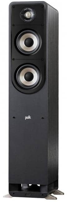 Polk Audio Signature S50E lattiakaiutin, musta, kpl